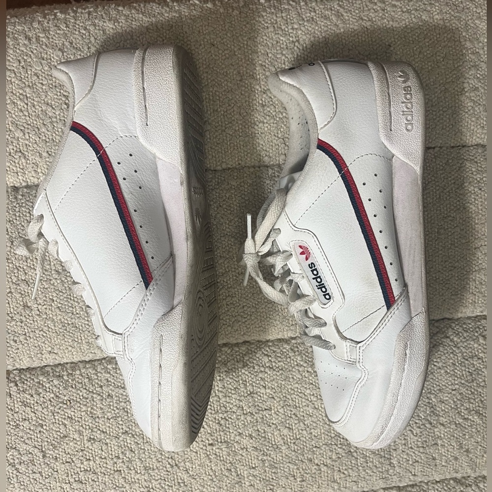 Adidas Originals Continental 80 White Scarlet Navy